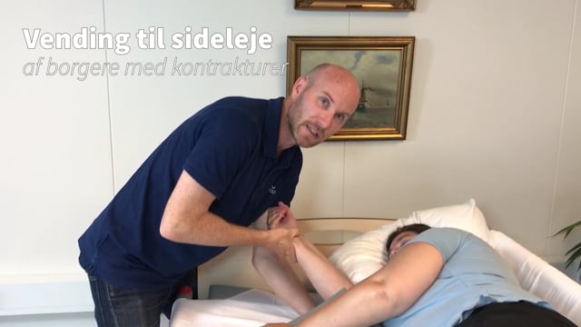 Vending til sideleje for borgere med kontrakturer