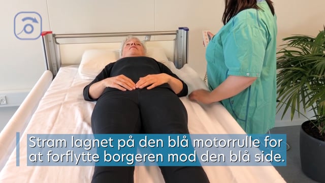 Sideværts forflytning i sengen med VENDLET Standard