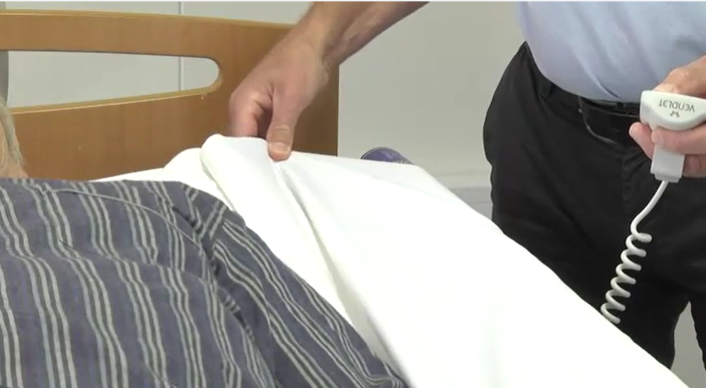 Træk patienten højere op i sengen med VENDLET V5S