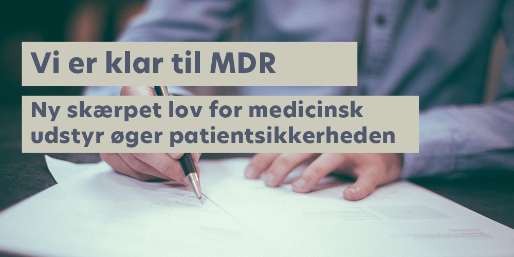 Vendlet er klar til MDR