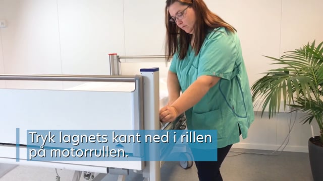 Montering af træklagen med Quick Tag